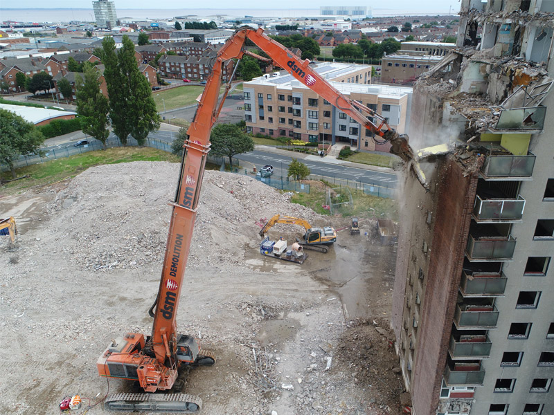 Demolition company Telford 